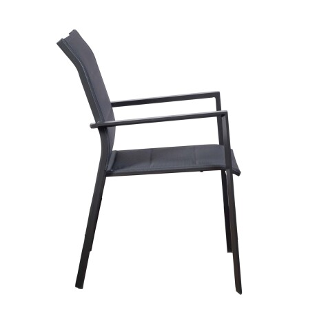 SILLA DE EXTERIOR ALUMINIO GRIS PORTOFINO