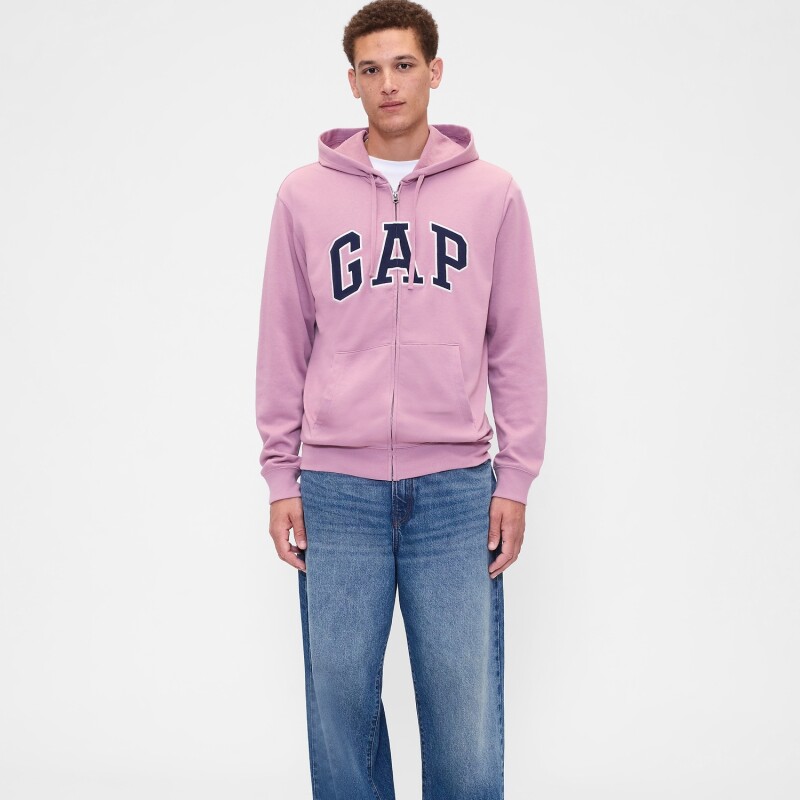V-FRCH FT HERITAGE LOGO FZ HD SNL WISPY MAUVE 902