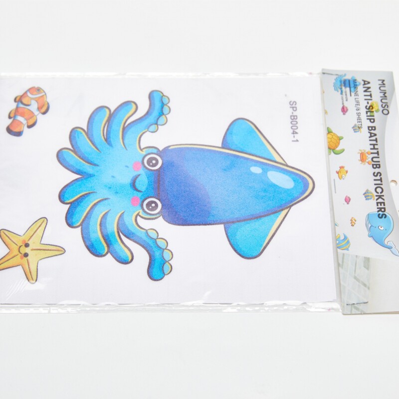 PEGATINAS ANTIDESLIZANTES PARA BAÑERA (VIDA MARINA/6 HOJAS) PEGATINAS ANTIDESLIZANTES PARA BAÑERA (VIDA MARINA/6 HOJAS)