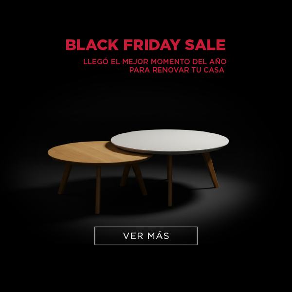 MESAS DE LIVING - BLACK EXTENDIDO