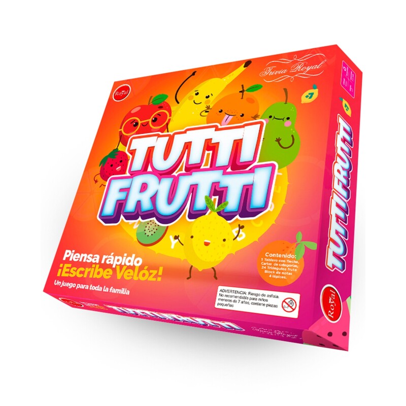 Juego de mesa Trivia Royal Tutti Frutti Juego de mesa Trivia Royal Tutti Frutti