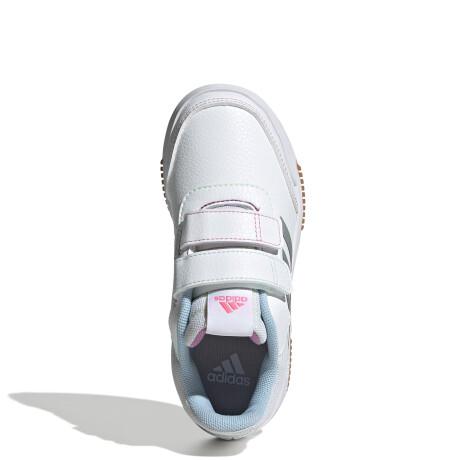 Championes Infantiles Adidas Tensaur Blanco - Plateado - Rosado