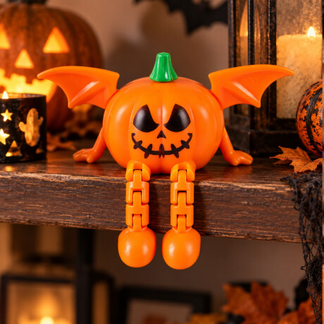 Calabaza colgante decorativa con luz led Sc