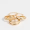 Sets Anillos De metal Set De Anillos Essential - Dorado