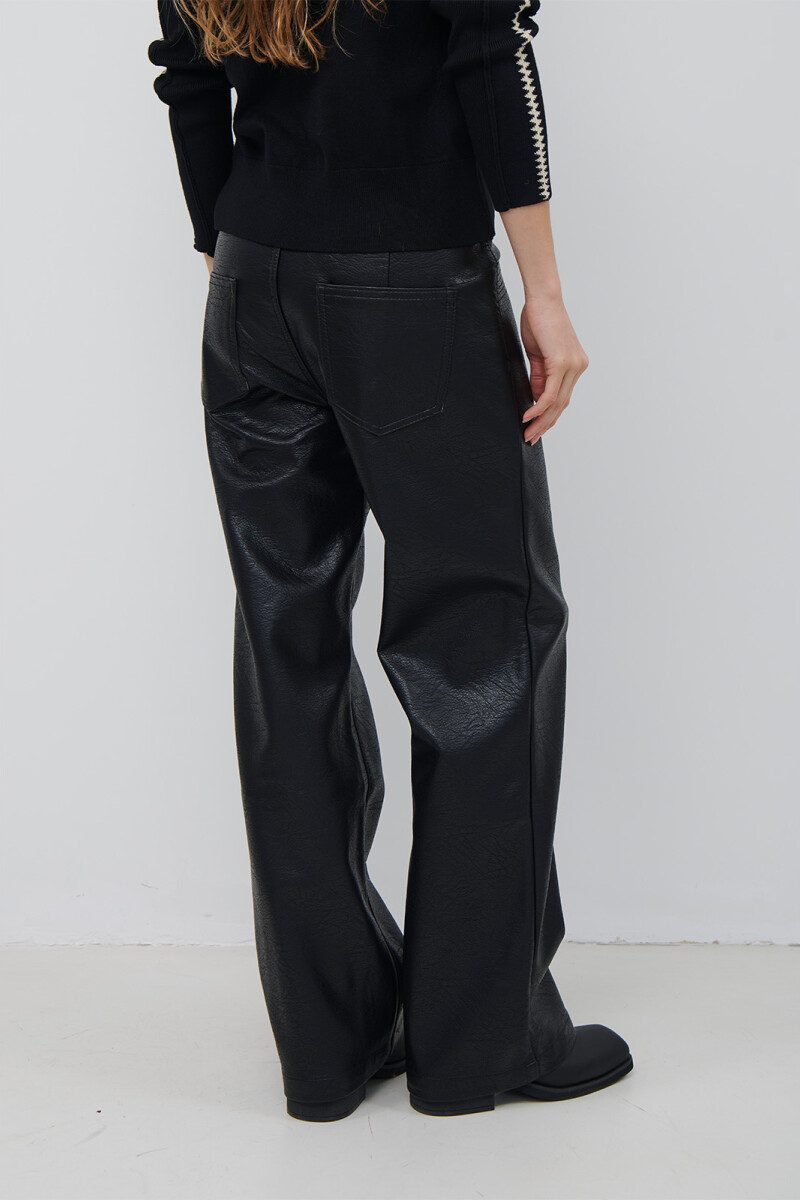 PANTALON VEGANO NEGRO