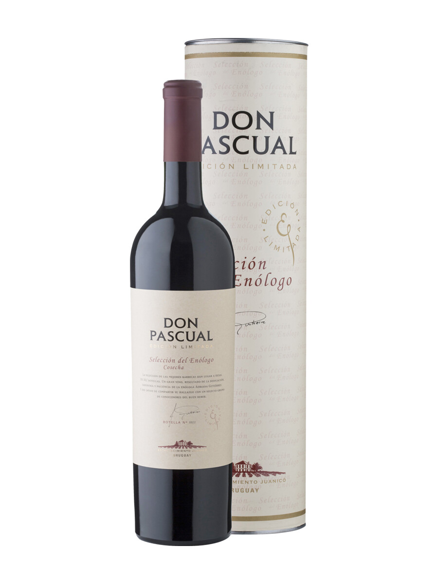 Vino Don Pascual Selección Del Enólogo Tinto Con Tubo 750 ml Vino Don Pascual Selección Del Enólogo Tinto Con Tubo 750 ml