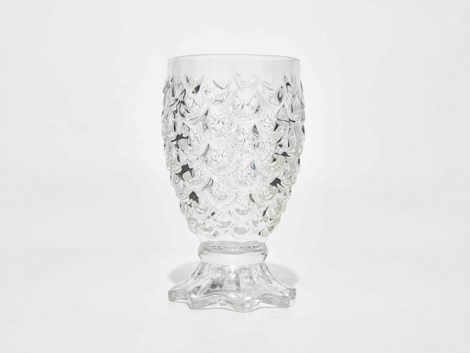 VASO DE CRISTAL CON FORMA DE COLA DE PEZ – 250 ML 