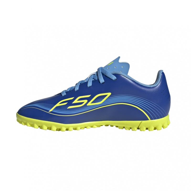 adidas F50 MESSI CLUB PARA NIÑOS CÉSPED ARTIFICIAL Blue & Green