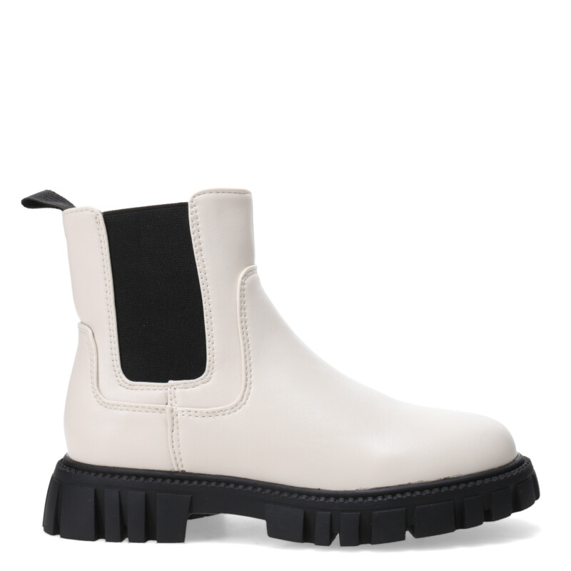 Bota de Niña MINI Miss Carol NARVA con elastico Blanco Hueso