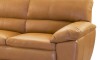 Sillón %100 Cuero - 3 Cuerpos - Premium Camel