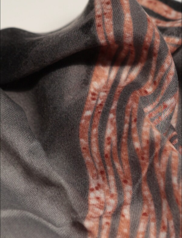 Pashmina Printed GRIS/MULTI