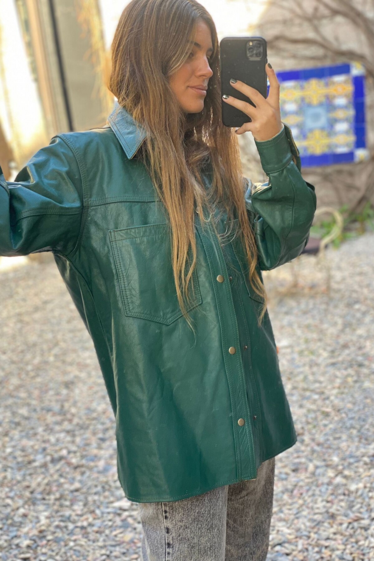 Campera Gipsy Unisex Verde