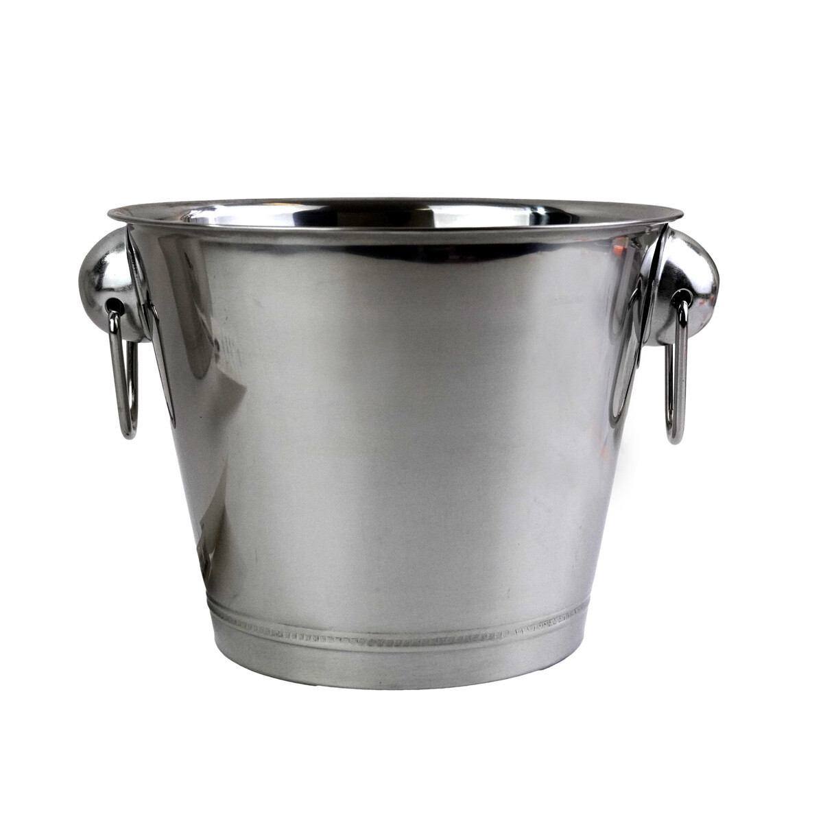 Hielera Balde Acero Inoxidable 4 Litros Con Asas 