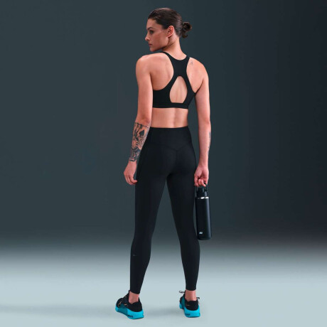 Top Nike Dri-Fit Uneversa De Mujer Negro