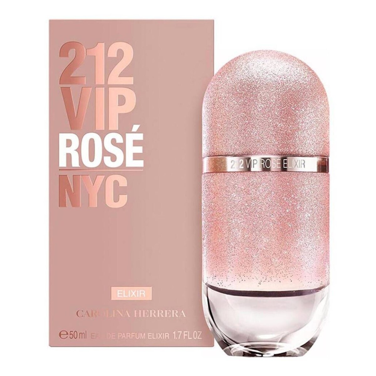 Perfume Carolina Herrera 212 VIP Rosé Elixir EDP 50ml Original 