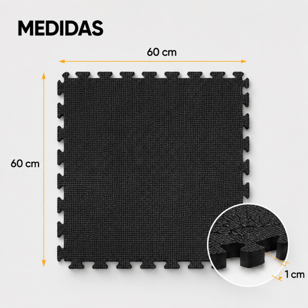 Alfombra Goma Eva Piso Encastrable Tatami 60 X 60 Cm X4 Alfombra Goma Eva Piso Encastrable Tatami 60 X 60 Cm X4