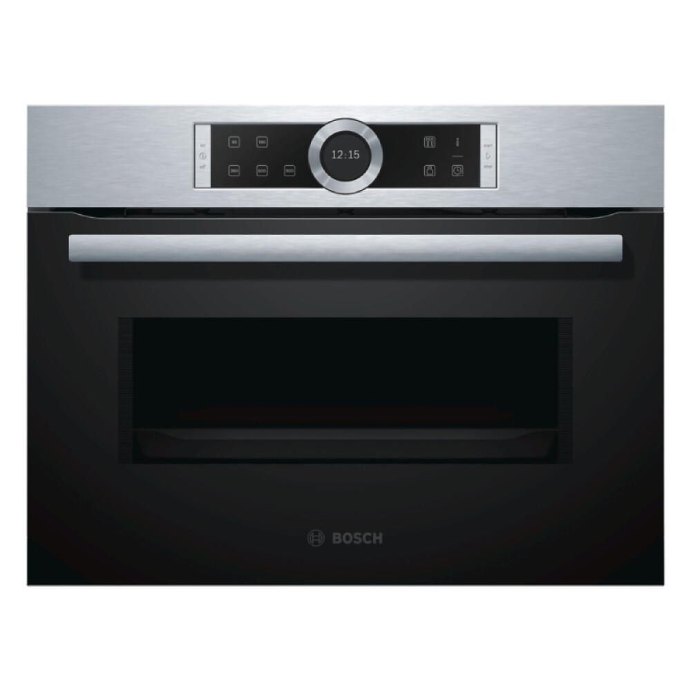 Microondas de empotrar Bosch CFA634GS1 Gourmet 36 acero inoxidable