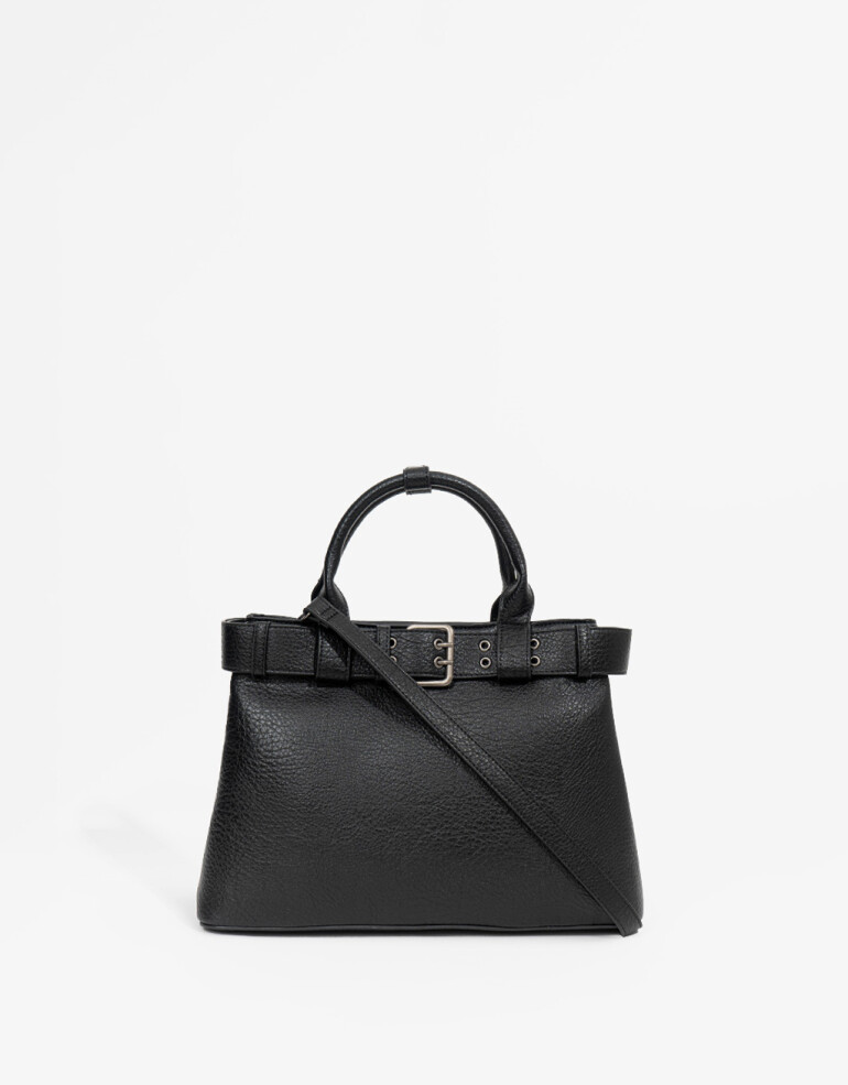 City Cartera City Con Asa - Negro