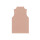 Musculosa con cuellos alto Rosa Pastel