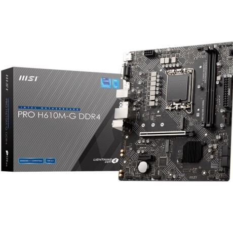 Motherboard Msi Pro H610M LGA1700 001