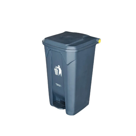 CONTENEDOR DE BASURA 80 LITROS Contenedor de Basura 80 Litros Gris