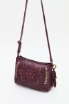 Cartera Flower Mandala Bordo