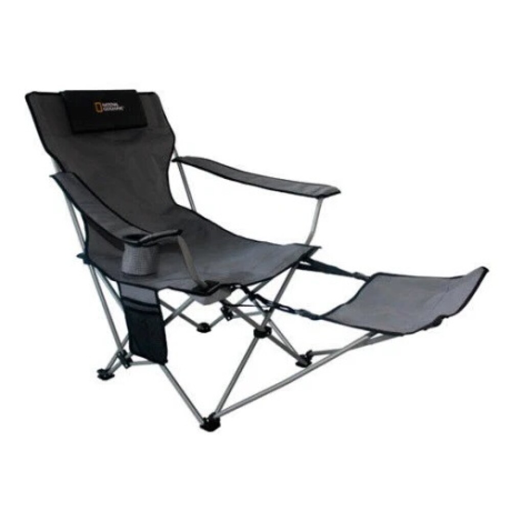 Silla National Geographic Negra con Apoya Pies 140x93x96 cm CNG919 SILLA NG CON APOYA PIES COLORADO 140X93X96CMS
