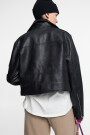 CHAQUETA BIKER Negro