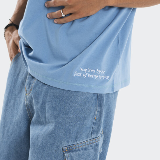 Remera Pulau Being Azul