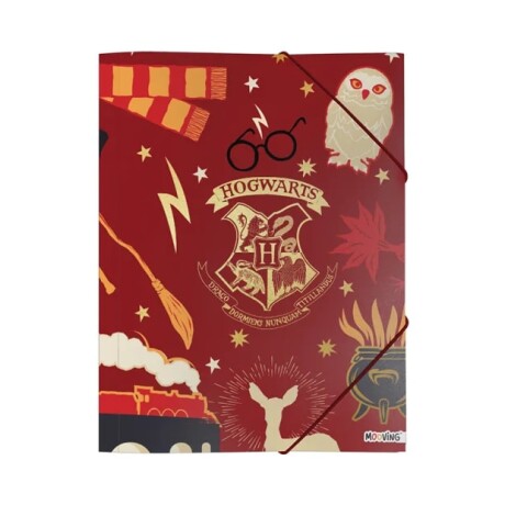 Carpeta con Elastico Licencias Harry Potter Hogwarts
