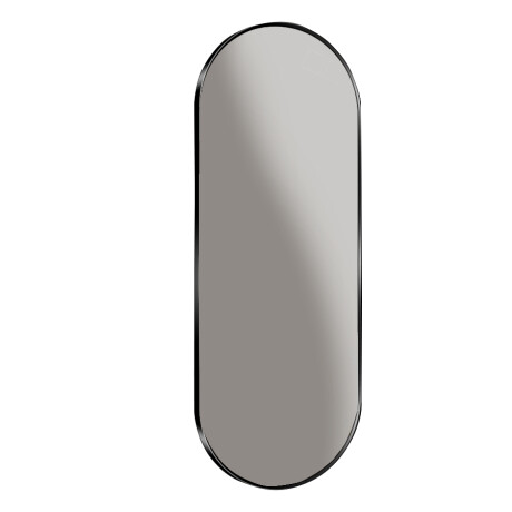Espejo Ovalado Negro Mate Aqualia 000