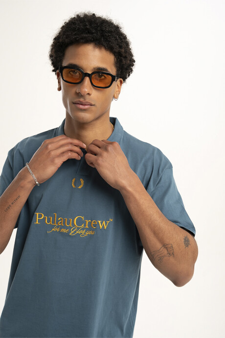 Remera Pulau Scuffi Azul