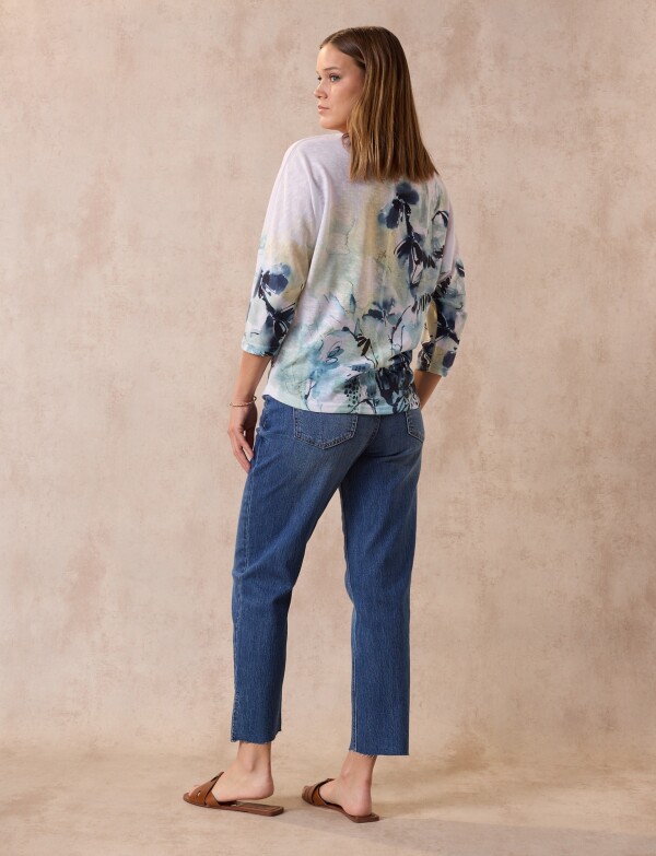 Buzo Print VERDE/MULTI