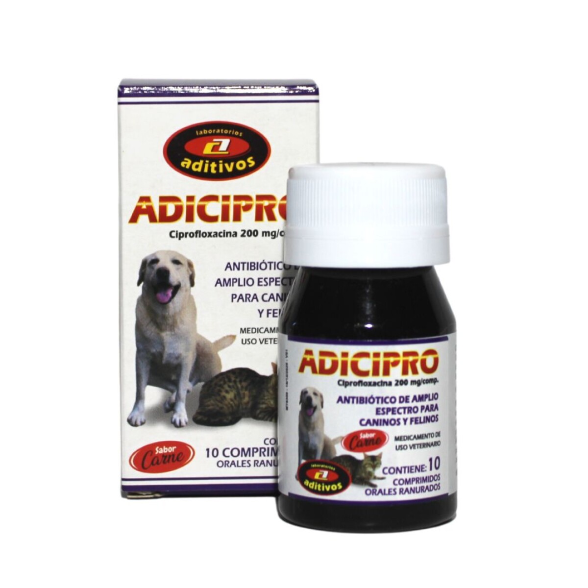 Adicipro X 10 Comprimidos 