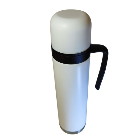 Termo en acero inoxidable de 750 ml Blanco