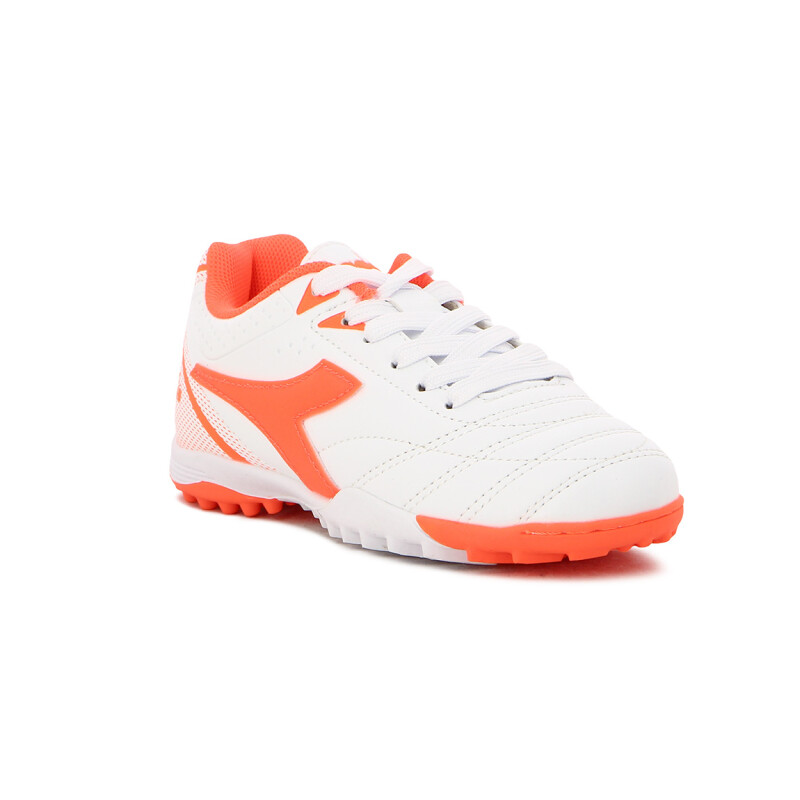 Diadora Futbol 5 Tf Tifosi Kids - Blanco/ Naranja Blanco-naranja