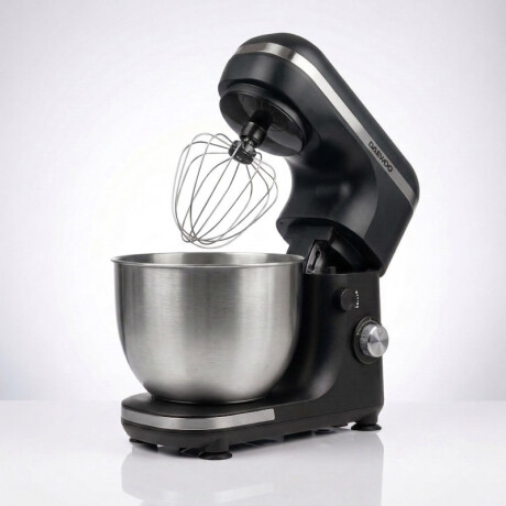 Batidora planetaria Daewoo con bowl | 3 batidores metálicos | Color negro Batidora planetaria Daewoo con bowl | 3 batidores metálicos | Color negro