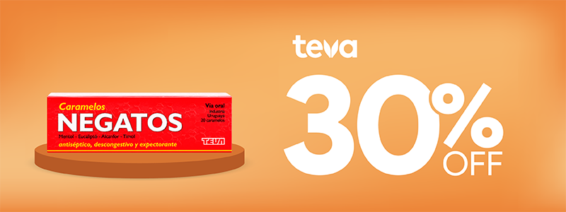 Negatos 30% off