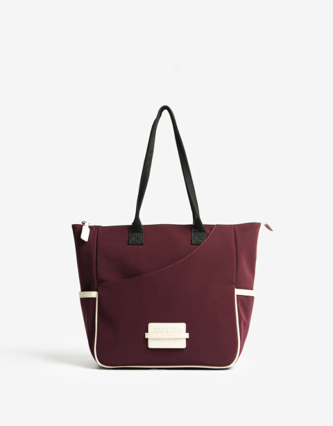 Shopper Engomado Shopper Rue Du Voyage - Rojo Burdeaux