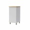 Bajo mesada 40 cm 1 Puerta - Rainha Blanco