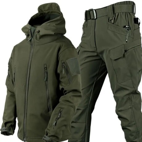 Equipo Swat Campera y pantalón en neopreno Verde