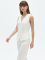 Chaleco Fiorenza Blanco