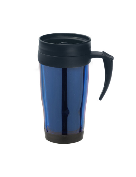 MUG TERMICO PLASTICO 450ML AZUL MUG TERMICO PLASTICO 450ML AZUL