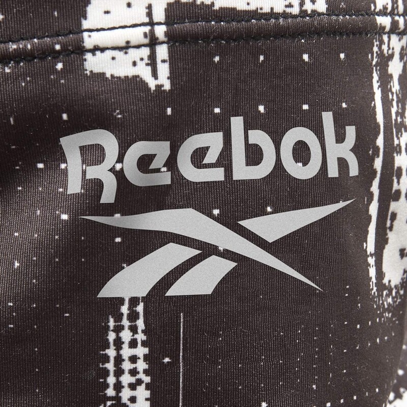 Cuello Térmico Running Reebok Gris Con Blanco Diseño