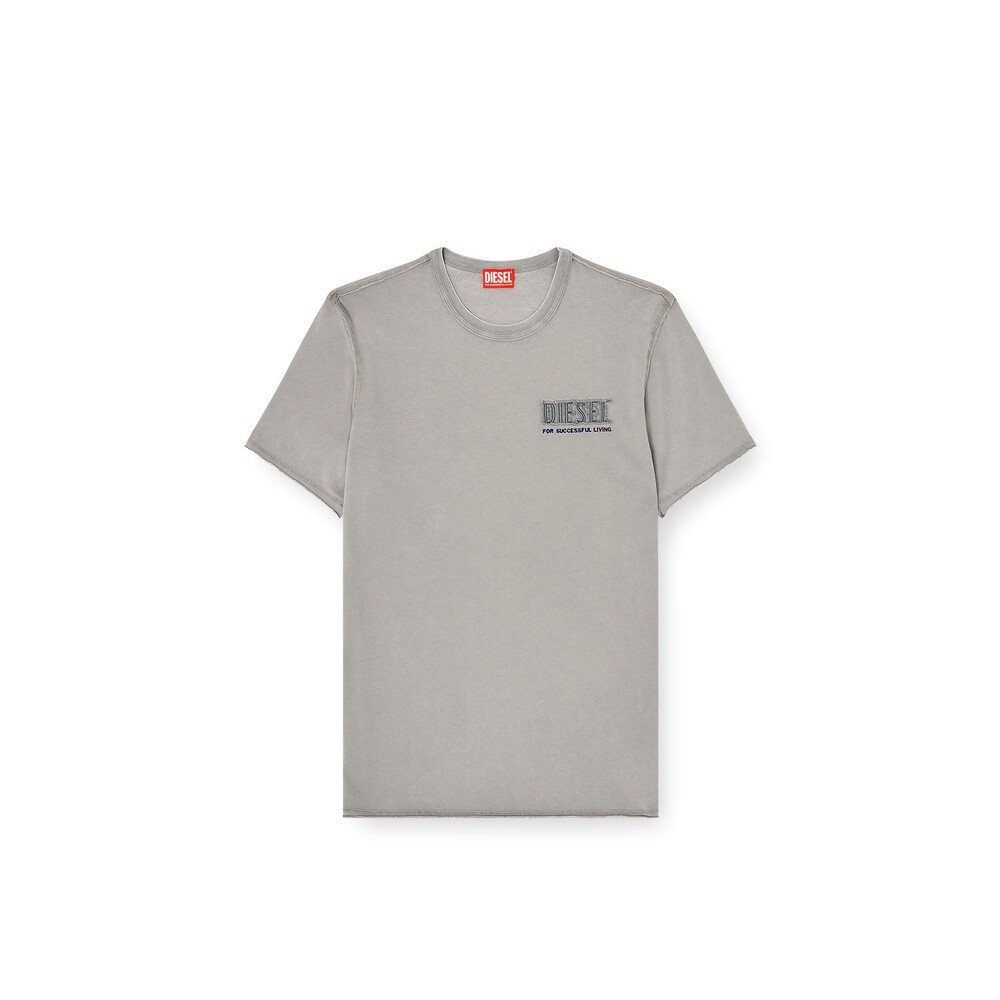 Polos Urbano Para Hombre T-Rawjust-V1 T-Shirt Gris Claro