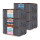 Set X6 Bolsas Organizadoras Ropa Almacenamiento Caja Gris