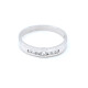 Anillo oro 18k blanco y brillantes Anillo oro 18k blanco y brillantes