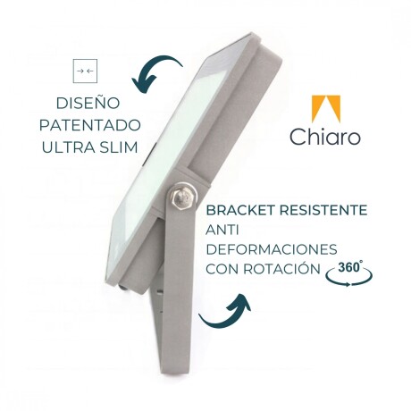 Foco Led Reflector 100W Slim, Chip Led Osram Luz fría