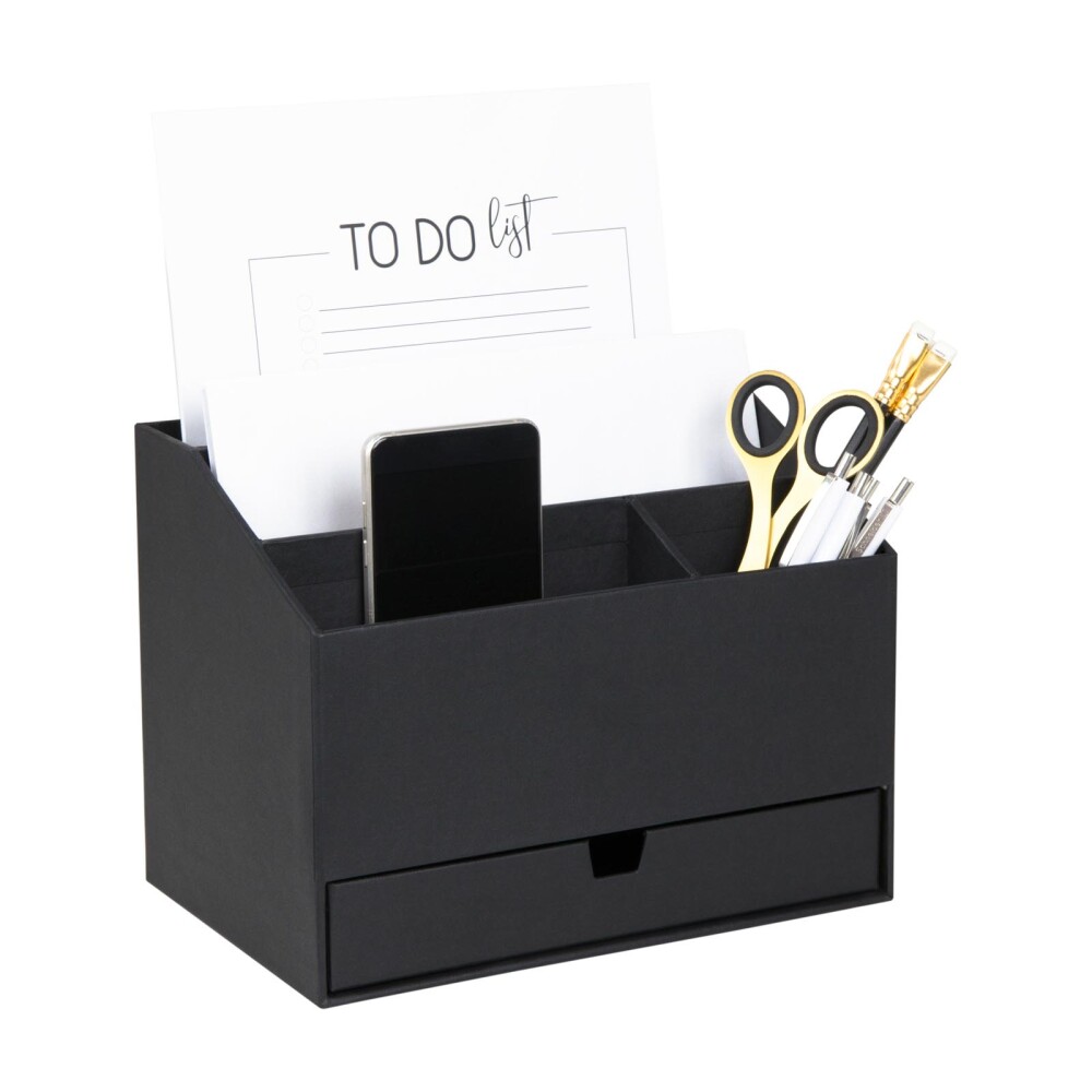 ORG ESCRITORIO PAPEL NEGRO GRETA