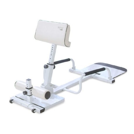 Banco multifuncion sentadillas y abdominales MS-500 Blanco